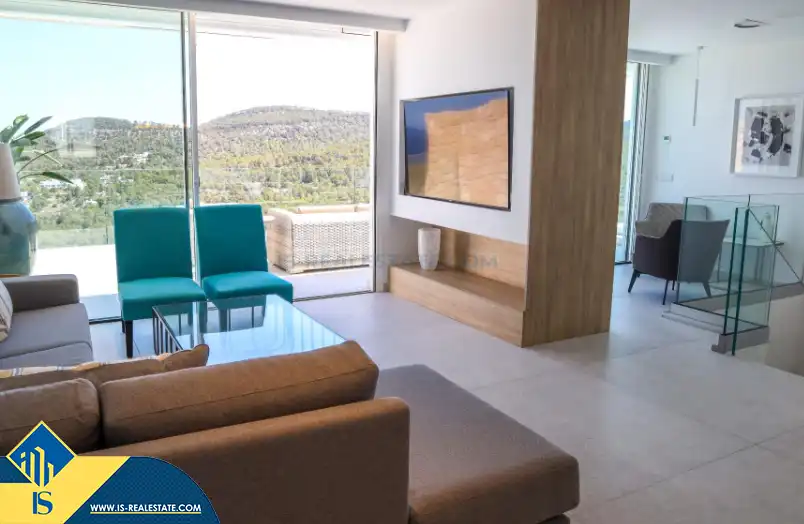 Ático con piscina en venta en Cala Vedella-Cala Tarida, imagen 9