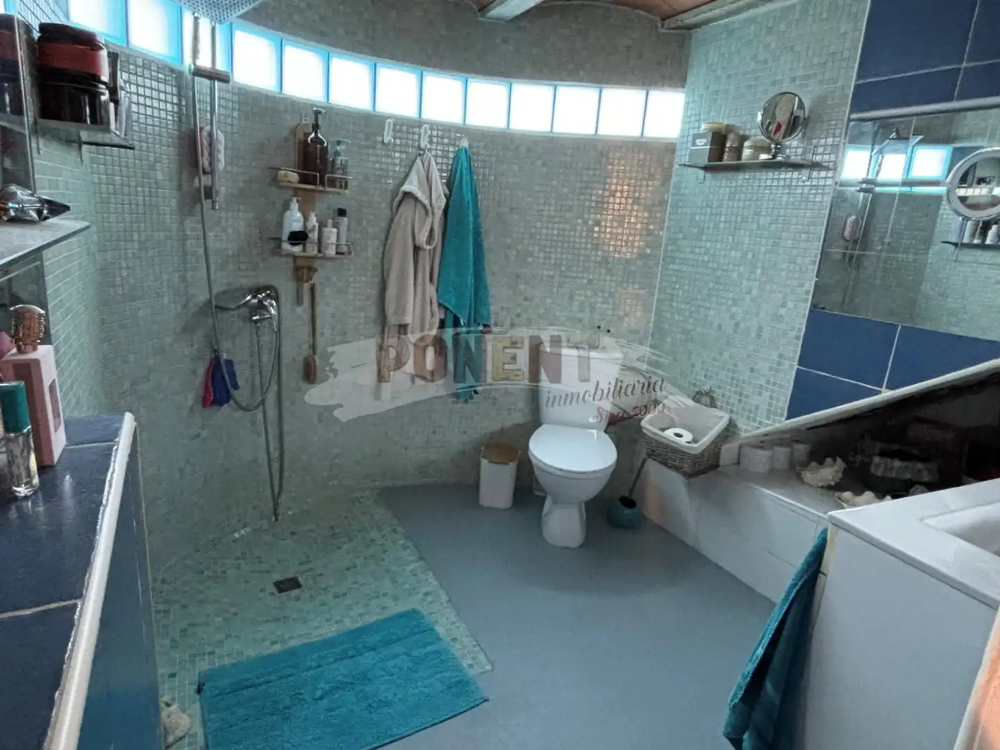 Bany de Casa o xalet en venda en Santa Eulària des Riu amb Aire condicionat, Jardí privat i Terrassa