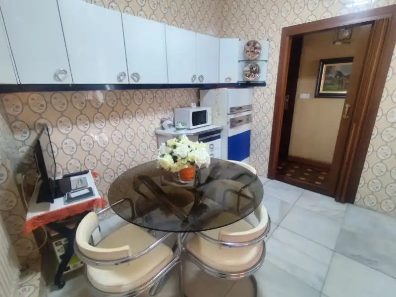 Kitchen of Flat for sale in Muros de Nalón  with Furnished