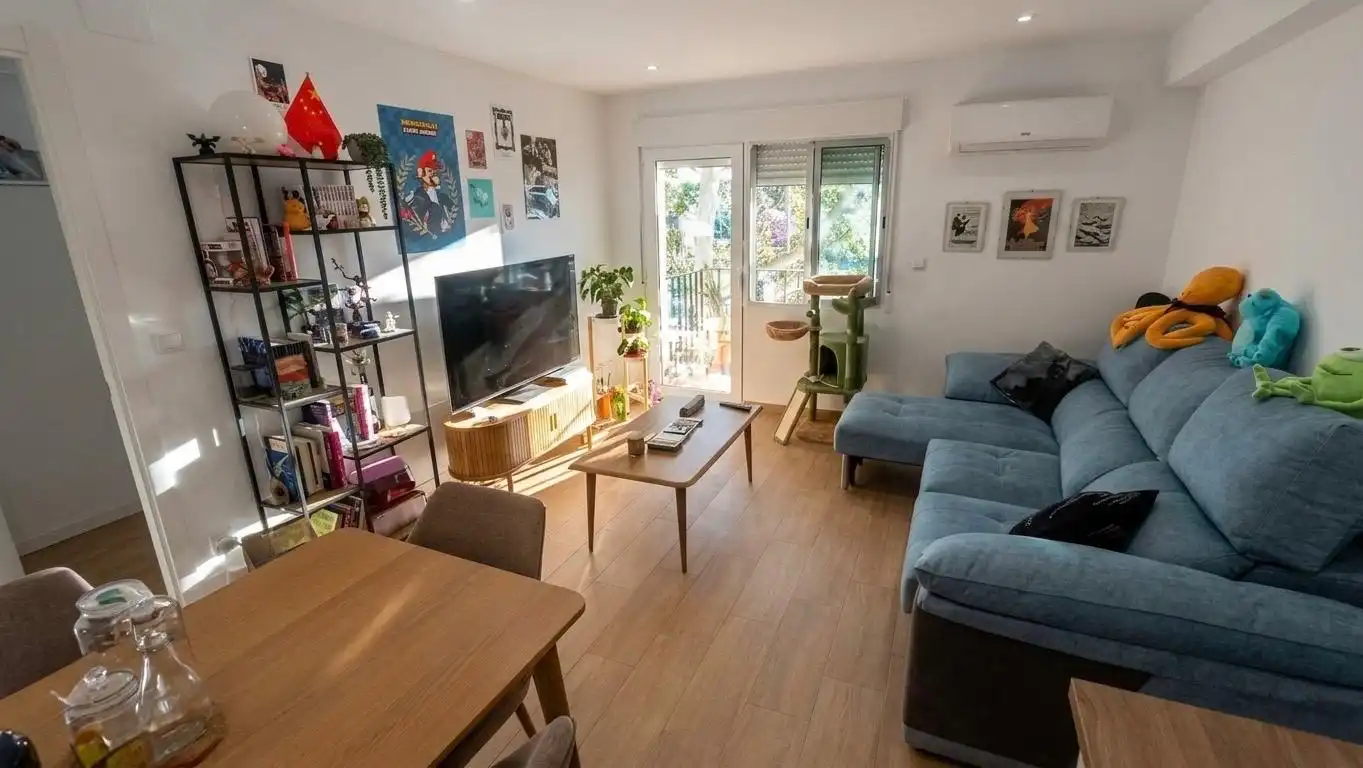 Sala de estar de Apartamento en venta en L'Eliana con Aire acondicionado, Amueblado y Lavadora