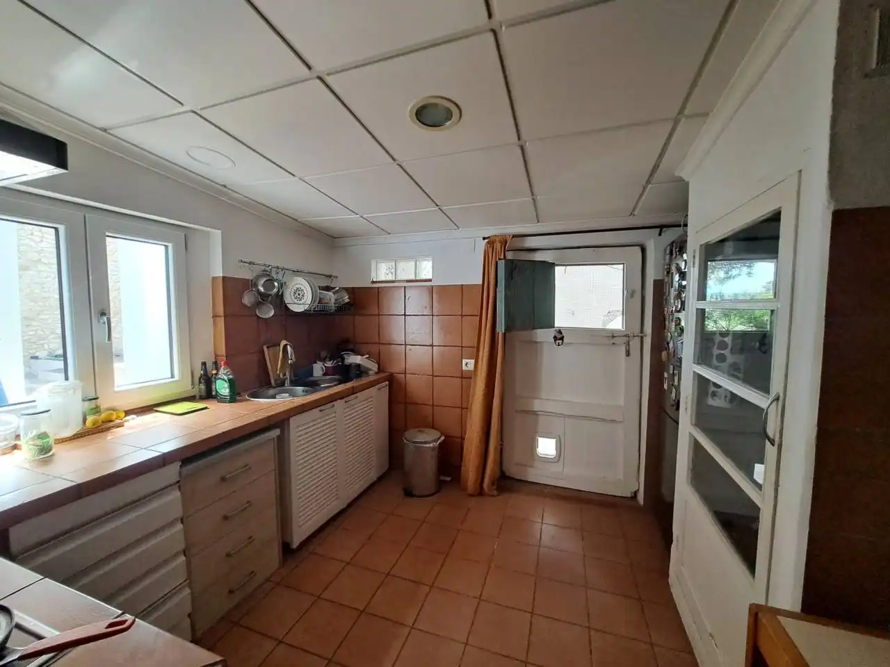Cocina de Casa o chalet en venta en Pinet con Jardín privado