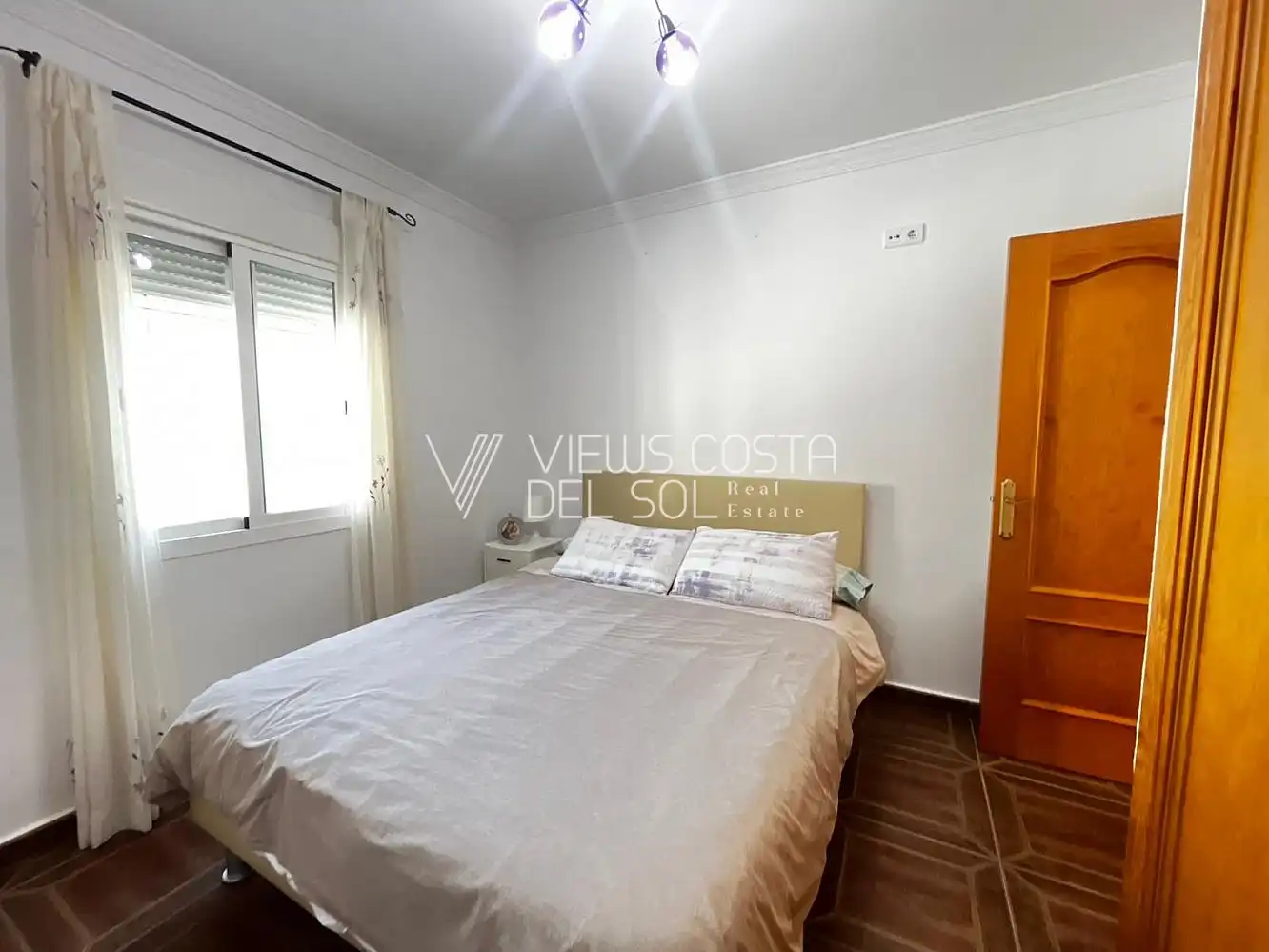 Dormitori de Casa o xalet de lloguer en Algarrobo amb Aire condicionat, Calefacció i Terrassa