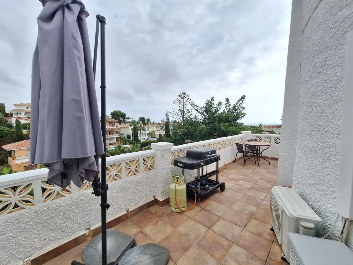 Terrassa de Casa o xalet en venda en Benalmádena amb Terrassa i Piscina