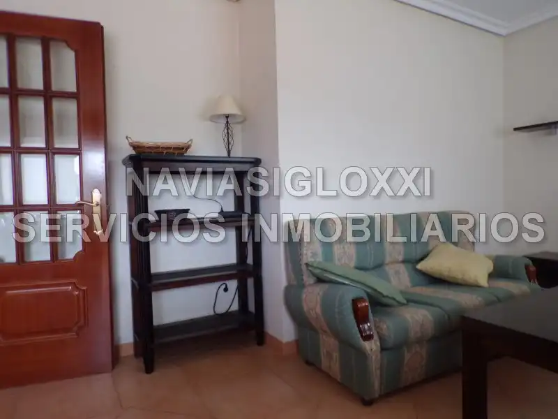 Sala de estar de Dúplex de alquiler en Nigrán con Parquet, Terraza y Amueblado