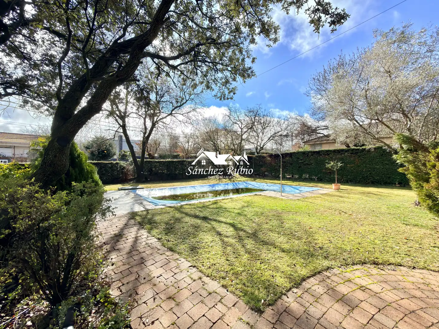 Jardí de Casa o xalet en venda en Galapagar amb Calefacció, Jardí privat i Terrassa