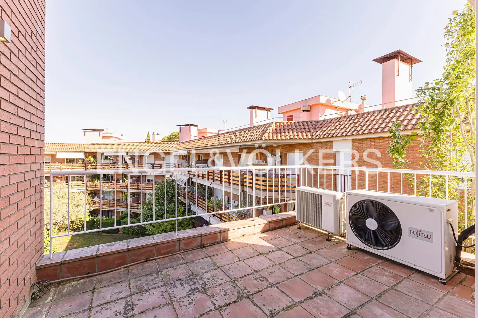 Terrace of Detached homes for sale in Sant Cugat del Vallès  with Air Conditioner, Heating and Private garden