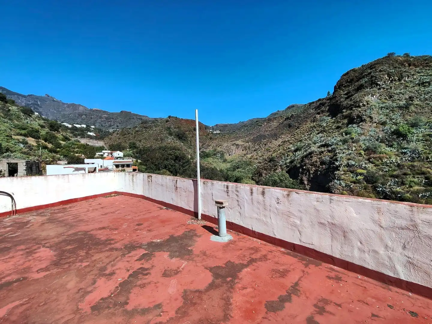 Terrassa de Casa o xalet en venda en Valsequillo de Gran Canaria amb Jardí privat