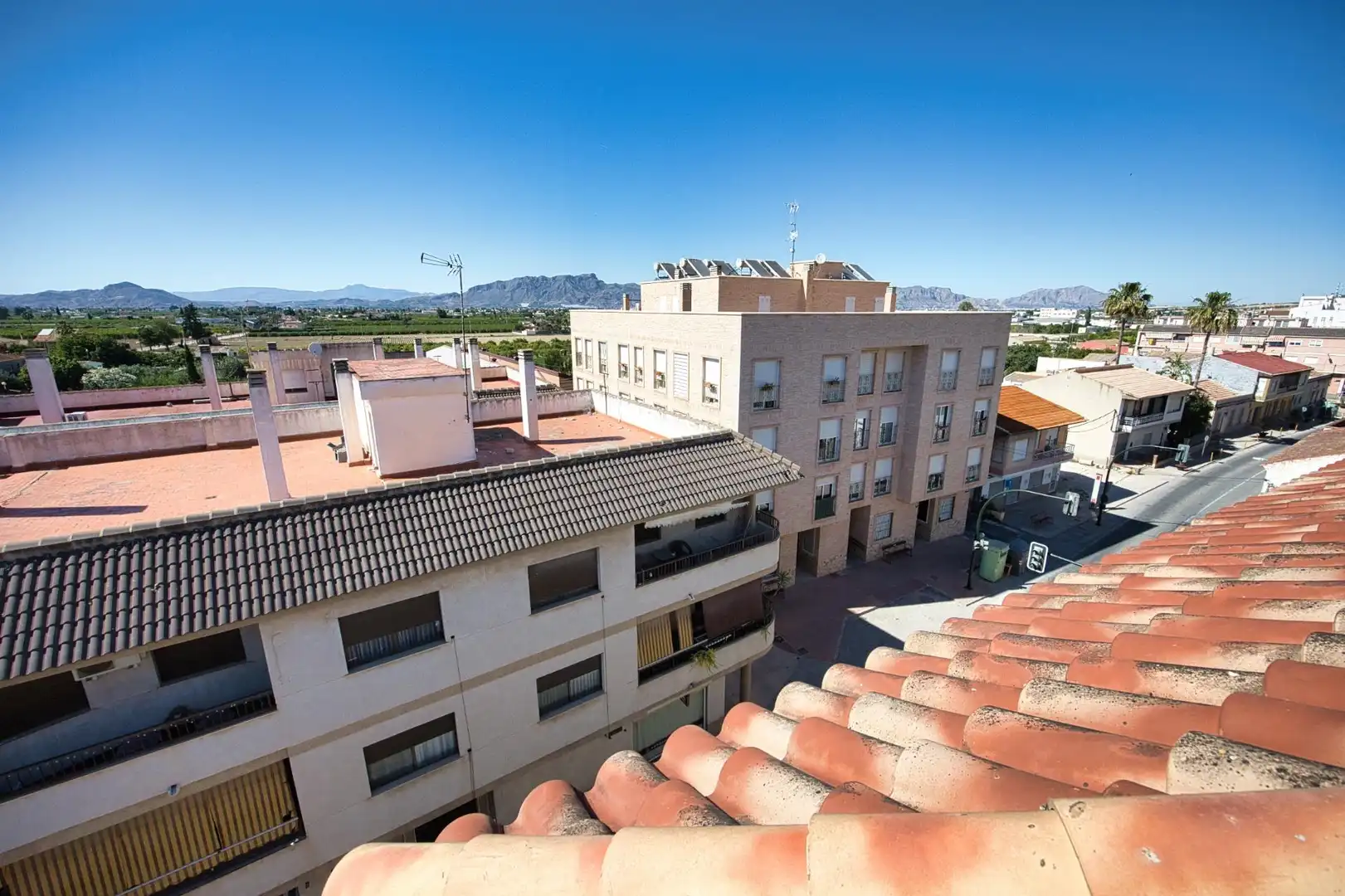 Vista exterior de Ático en venta en Murcia con Aire acondicionado, Calefacción y Terraza