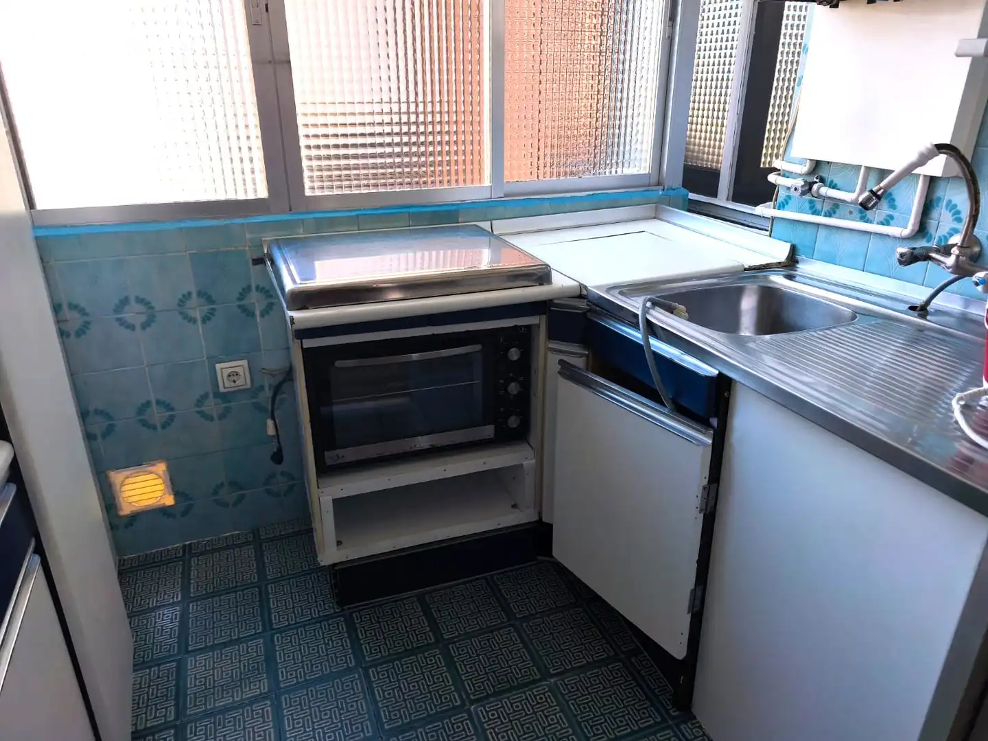 Kitchen of Flat for sale in Fuenlabrada  with Heating, Terrace and Oven