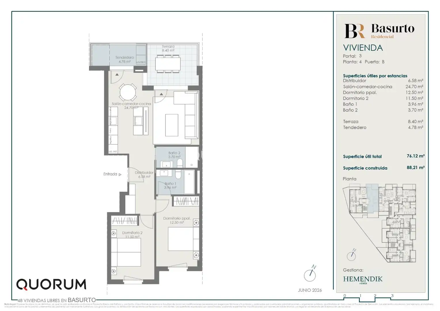Flat for sale in Bilbao   with Heating, Terrace and Storage room