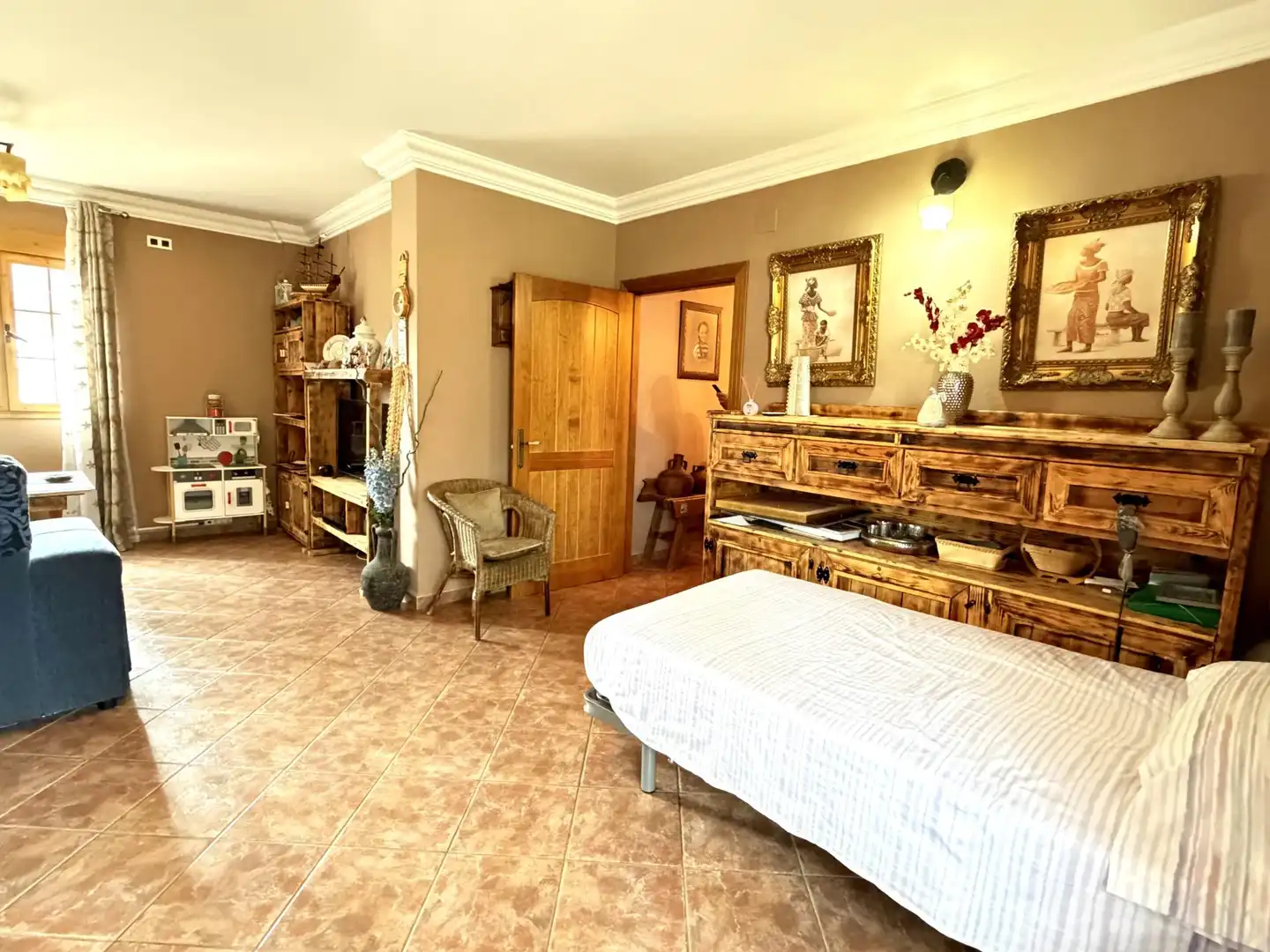 Living room of Country homes for sale in Valle de Abdalajís  with Air Conditioner, Heating and Private garden