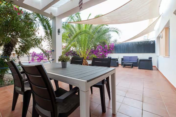 Terrace of Single-family semi-detached to rent in Formentera  with Air Conditioner, Heating and Private garden