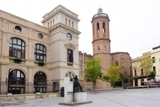 Vista exterior de Casa adosada en venda en Sabadell amb Terrassa i Balcó