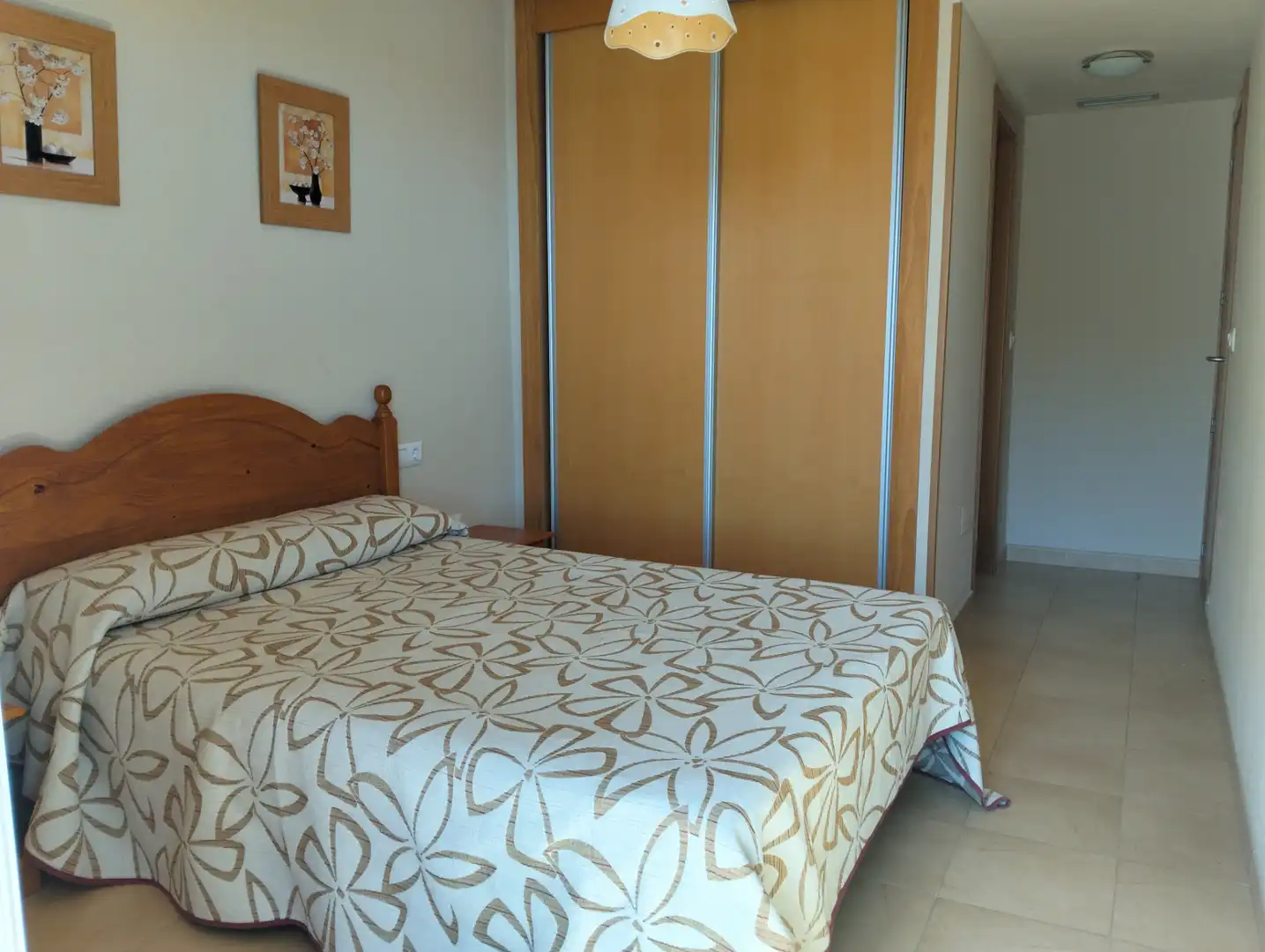 Schlafzimmer von Wohnung zum Verkauf in La Manga del Mar Menor mit Klimaanlage, Heizung und Privatgarten