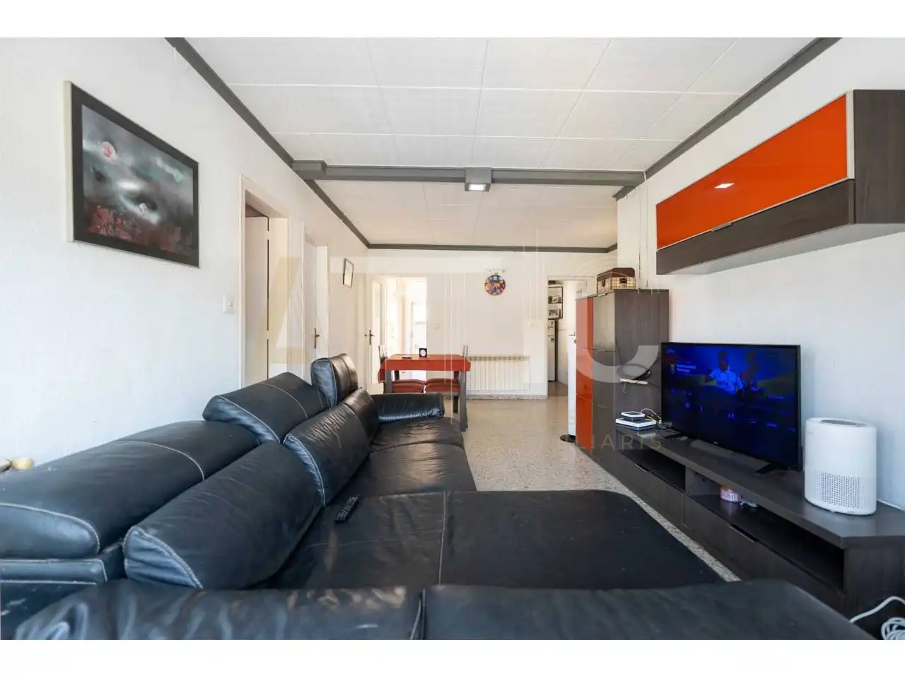 Sala d'estar de Casa o xalet en venda en Sabadell amb Calefacció, Terrassa i Traster