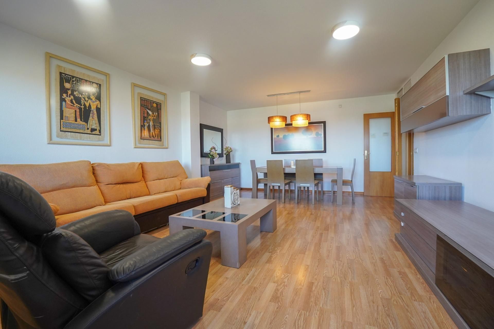 Sala de estar de Piso de alquiler en Vila-seca con Aire acondicionado, Calefacción y Jardín privado