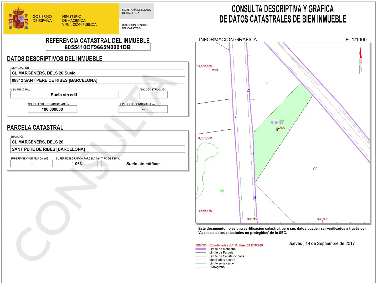 Terreno industrial en venta en Mas d'En Serra - Els Cards