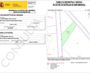 Terreny industrial en venda en Sant Pere de Ribes