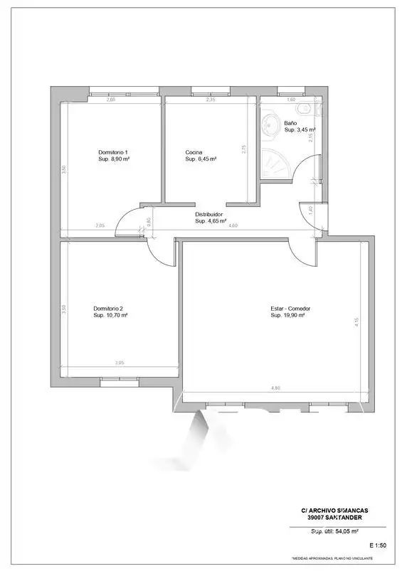 Flat for sale in Dos Hermanas  with Heating