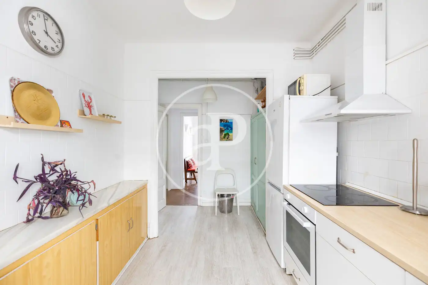 Cocina de Piso en venta en Barcelona con Aire acondicionado, Calefacción y Terraza