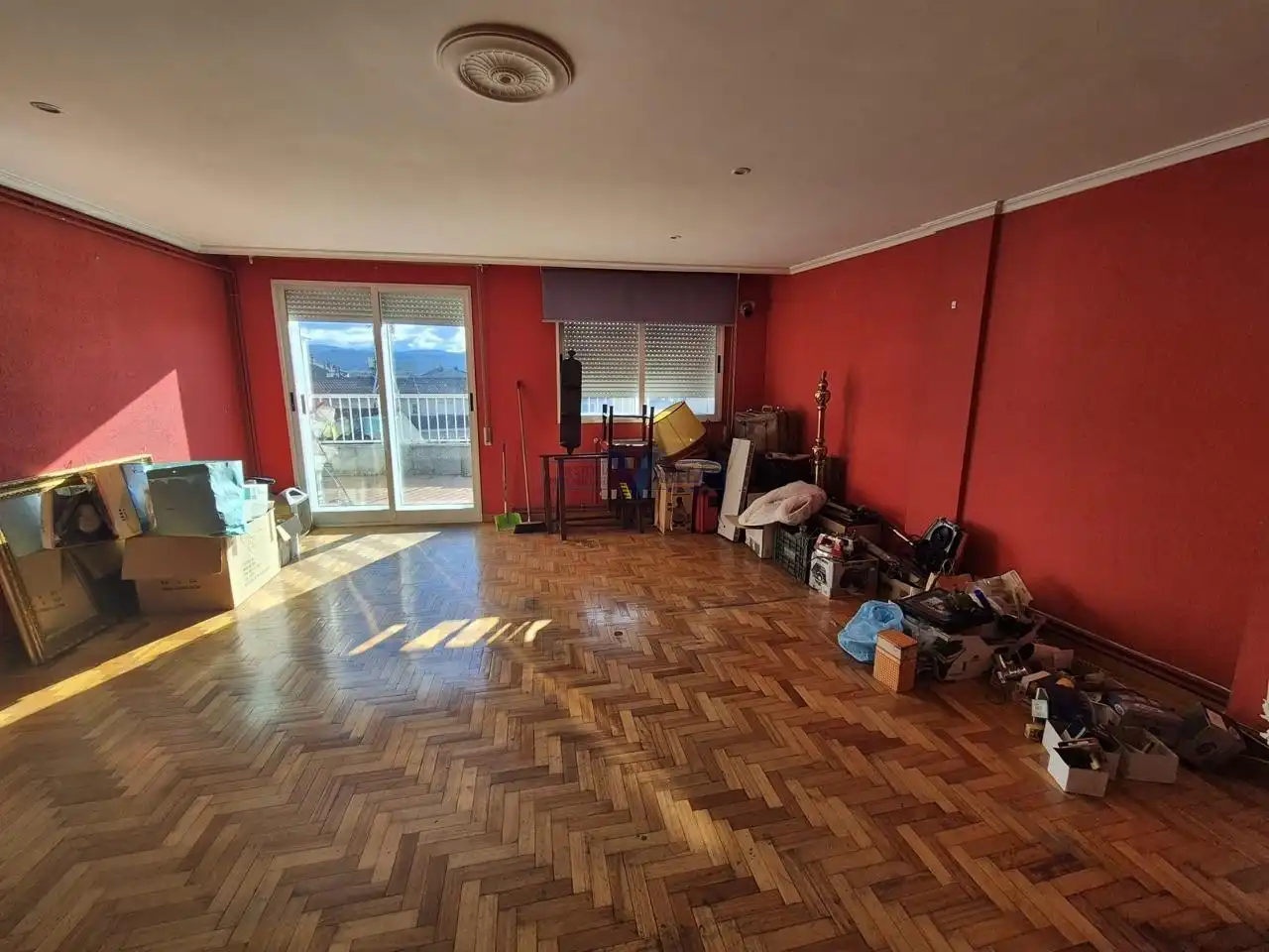 Wohnzimmer von Wohnung zum Verkauf in Xinzo de Limia mit Heizung und Terrasse