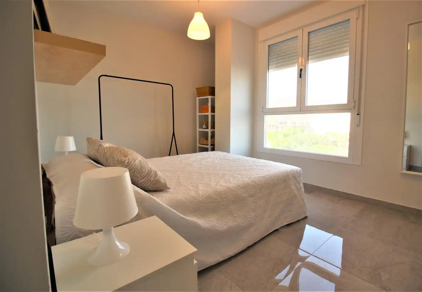 Bedroom of Flat for rent in Roquetas de Mar  with Terrace, Furnished and Community pool