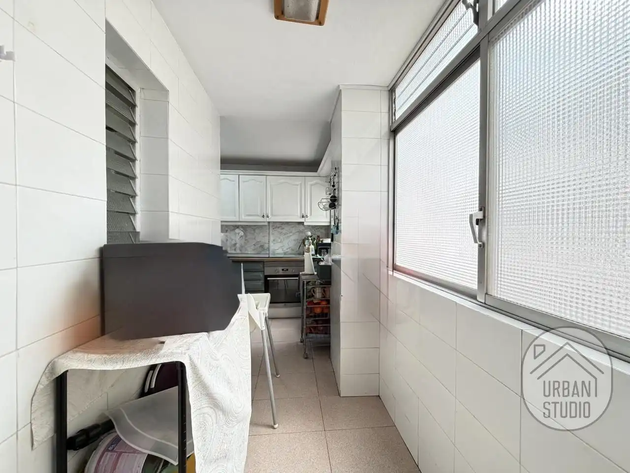 Cocina de Piso en venta en Alicante / Alacant con Terraza