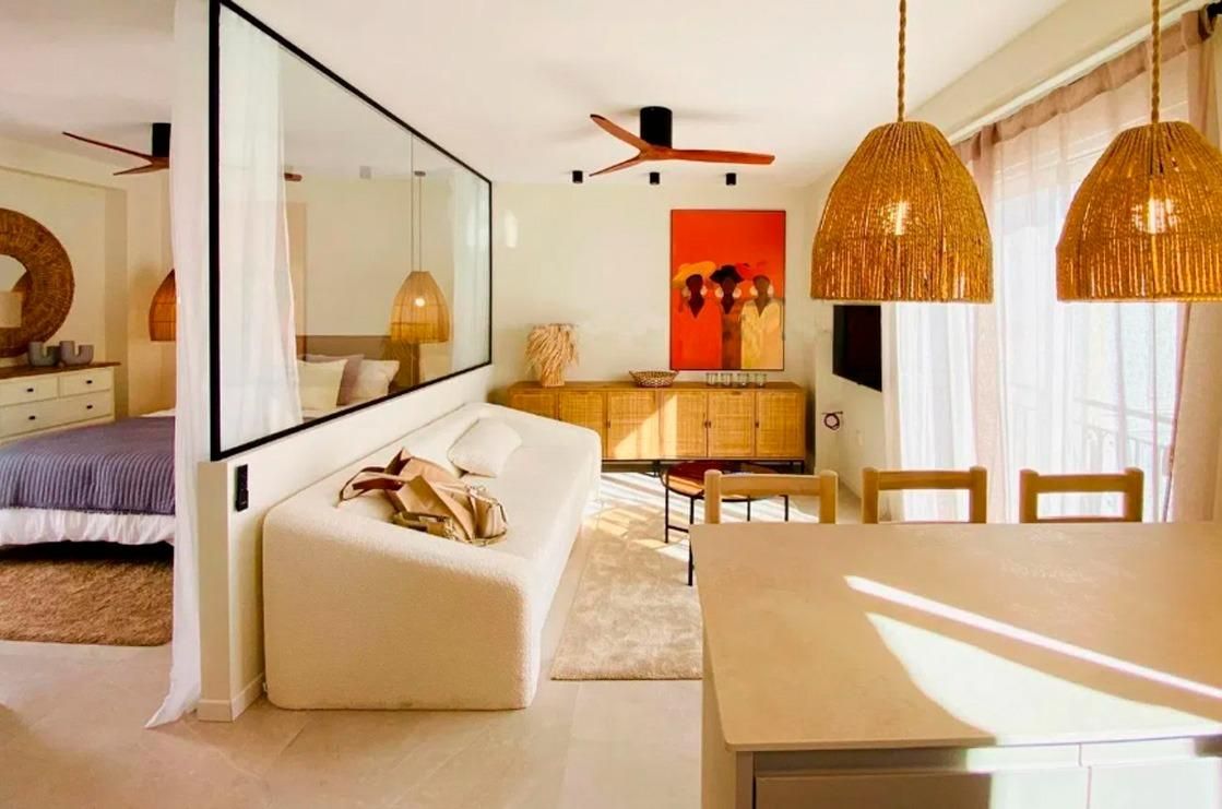 Living room of Attic for sale in Jávea / Xàbia  with Air Conditioner, Terrace and Balcony