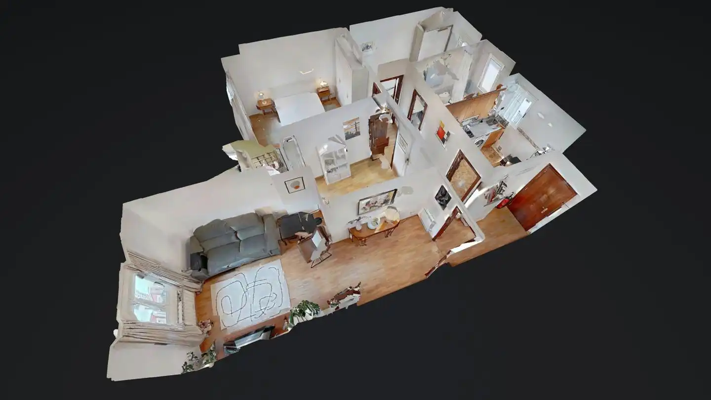 Bedroom of Flat for rent in Oviedo   with Heating, Furnished and Internet