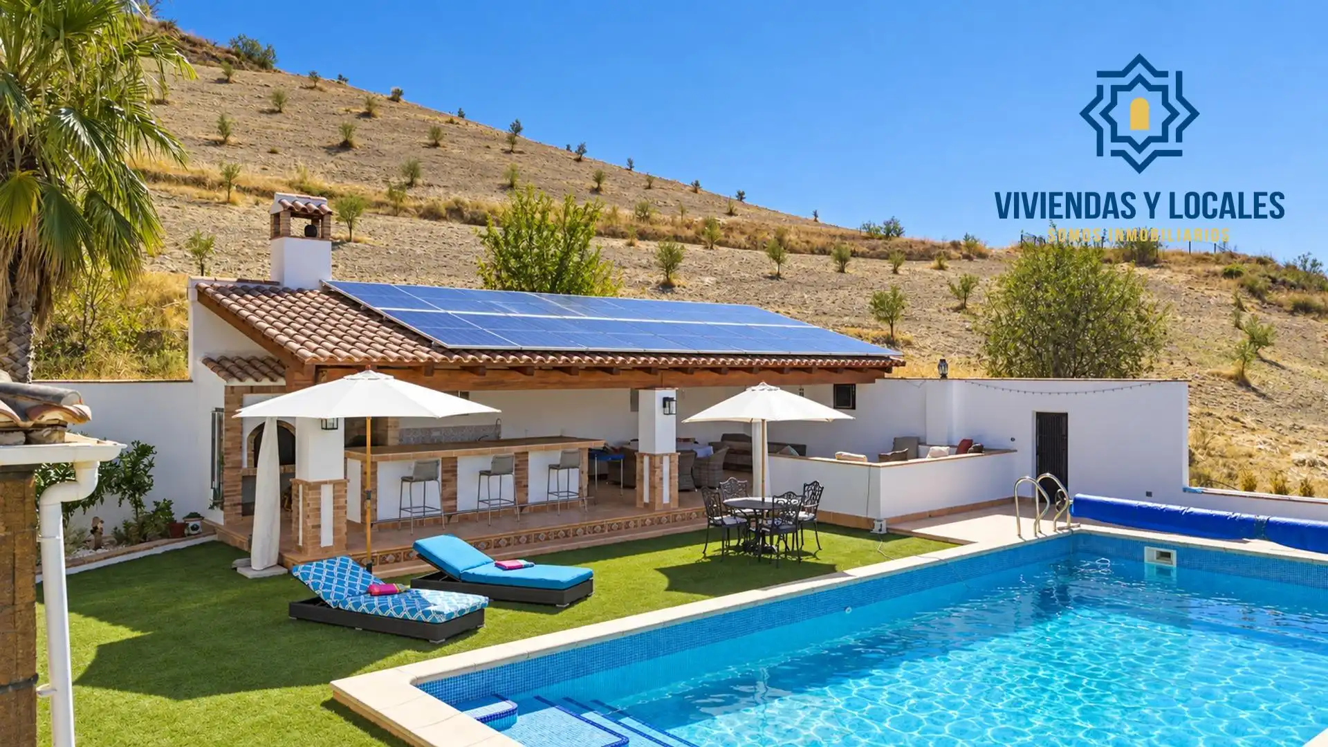 Villa con piscina in vendita a Santa Cruz del Comercio, imagen 3