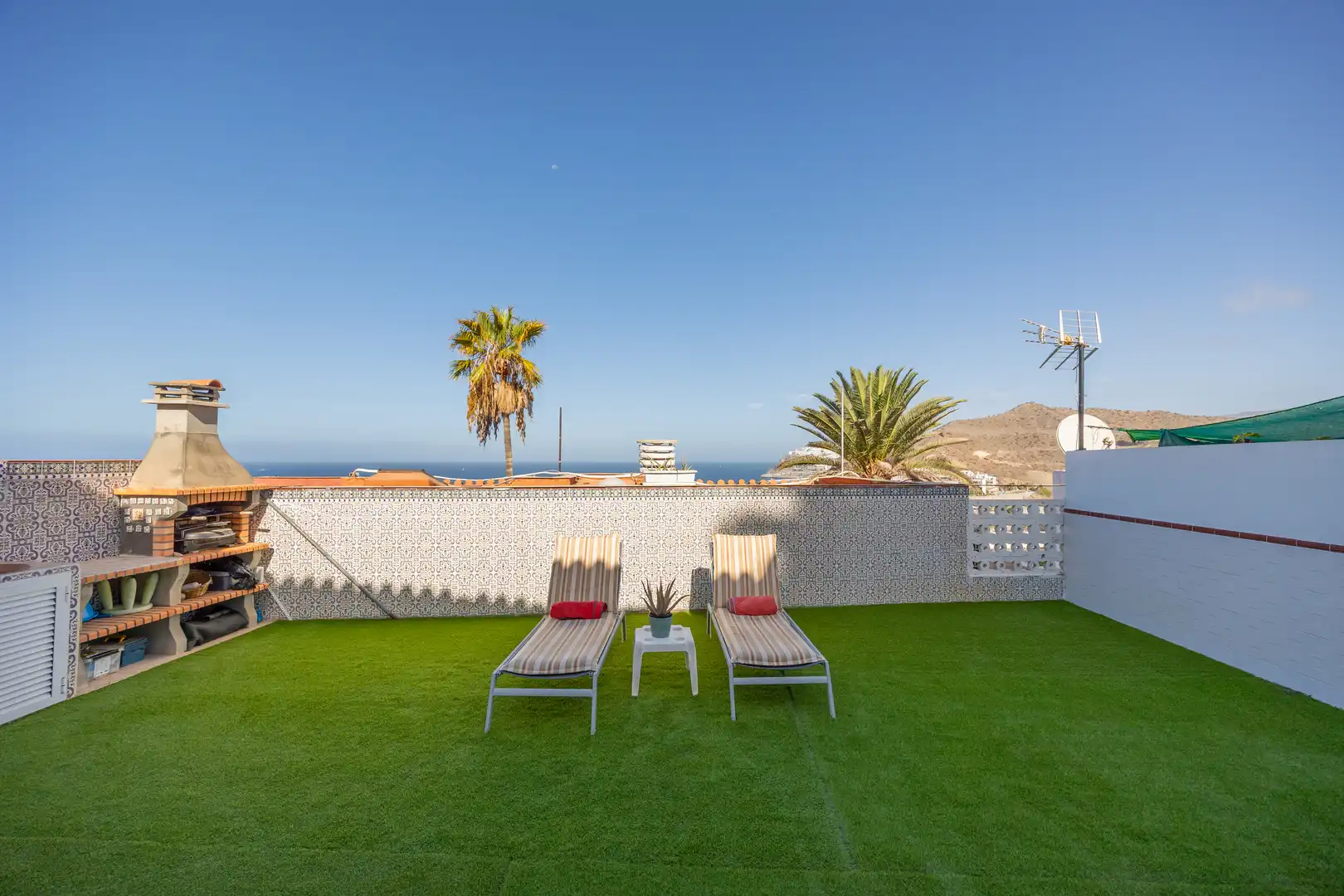 Terrace of Houses for rent in Mogán  with Private garden, Terrace and Swimming Pool