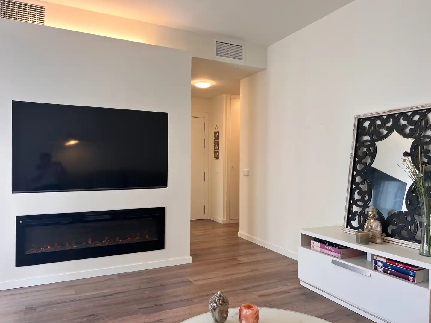 Living room of Ground floor for sale in Arenys de Mar  with Air Conditioner, Heating and Parquet flooring