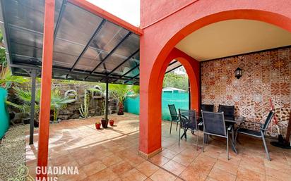 Exterior view of Single-family semi-detached for sale in Ayamonte  with Air Conditioner, Terrace and Balcony