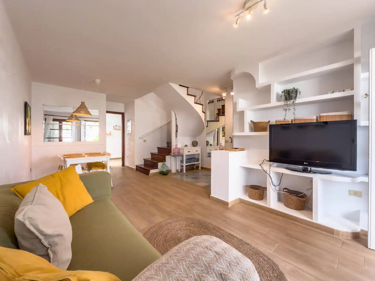 Sala de estar de Casa adosada en venta en San Cristóbal de la Laguna