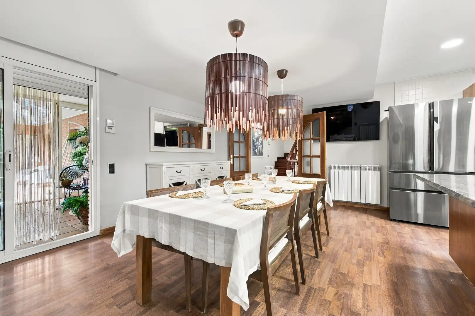 Comedor de Casa o chalet en venta en Sant Vicenç de Montalt con Aire acondicionado, Calefacción y Parquet