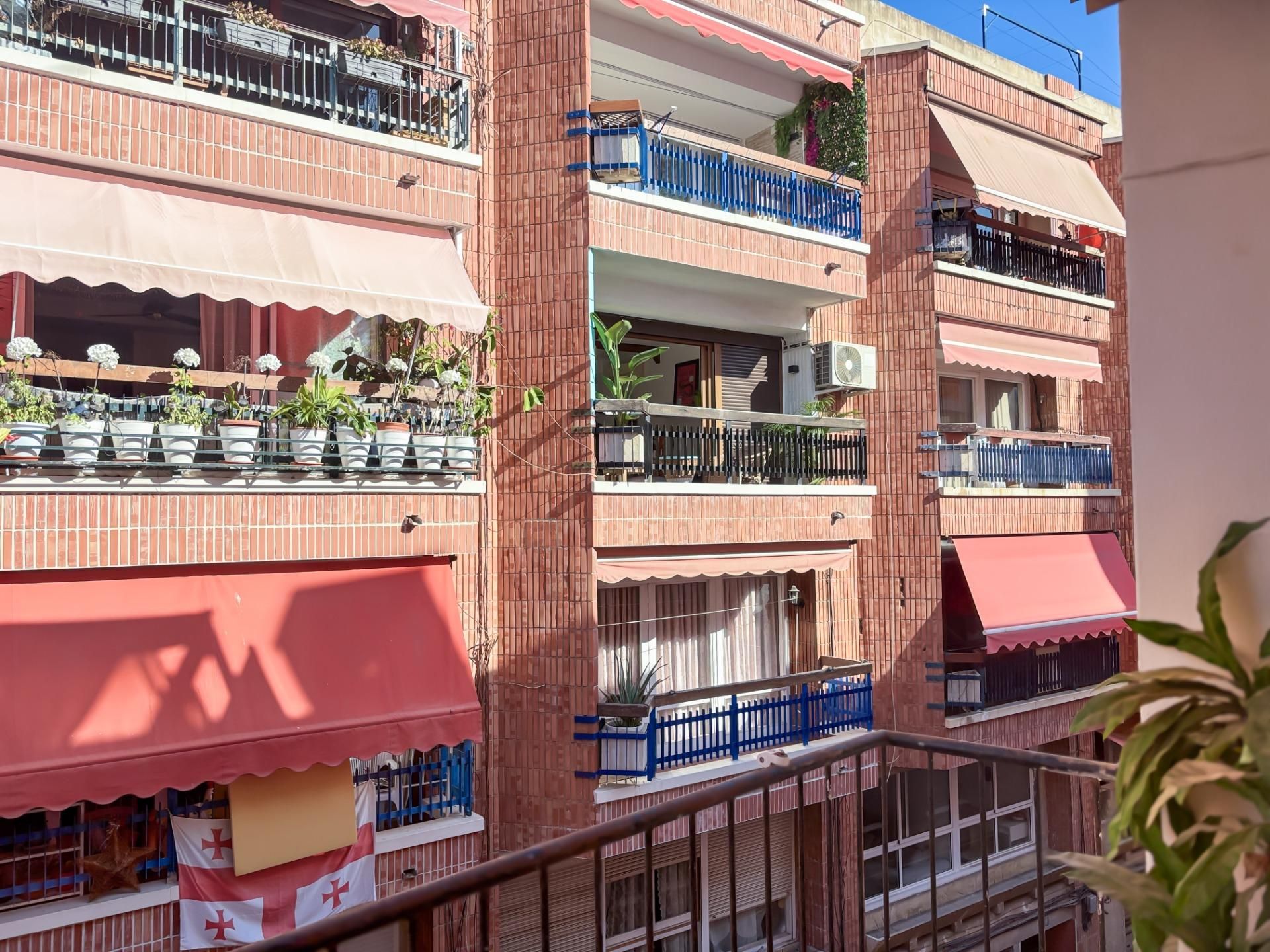 Vista exterior de Piso en venta en Alicante / Alacant con Terraza