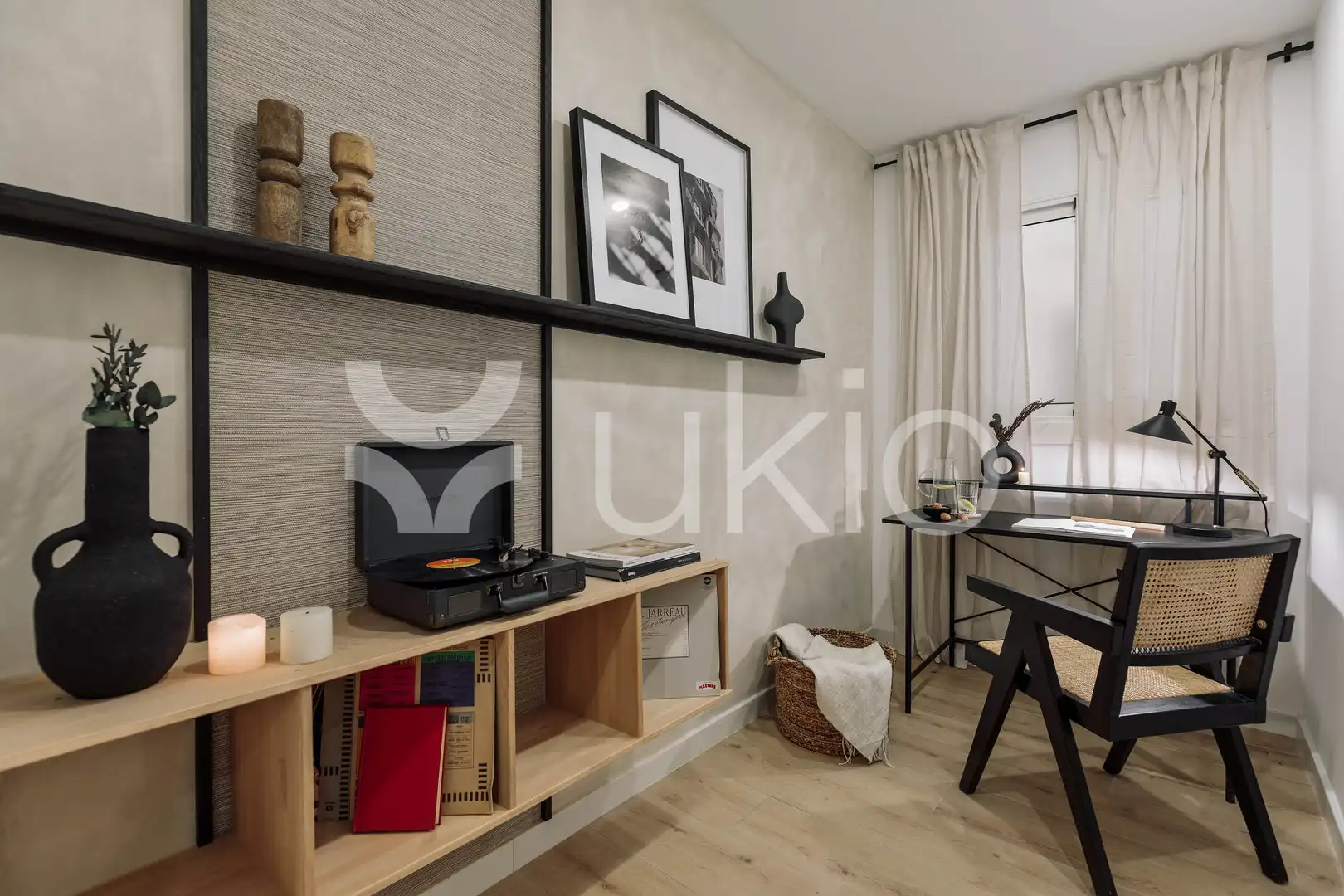 Sala d'estar de Apartament de lloguer en Barcelona amb Aire condicionat, Calefacció i Moblat