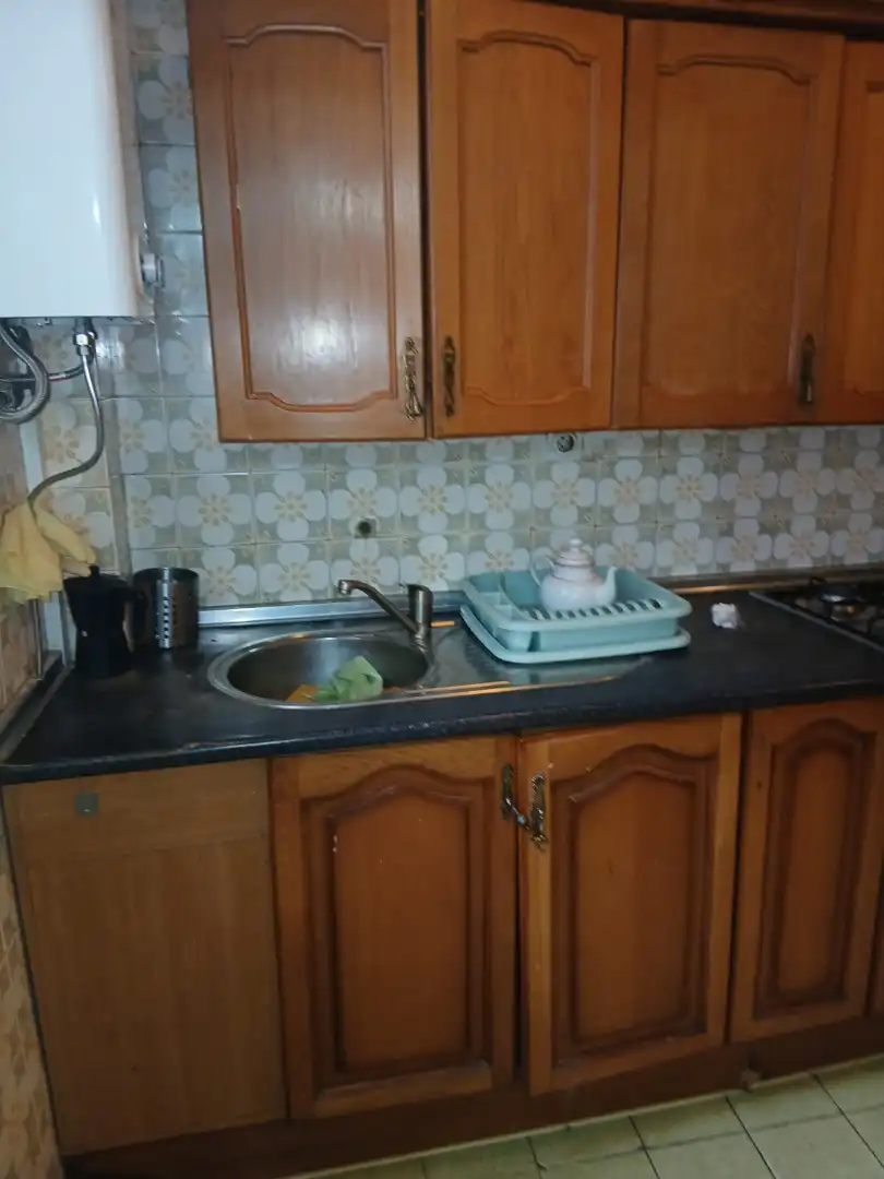 Kitchen of Flat for rent in Granada  with Terrace, Furnished and Washing machine