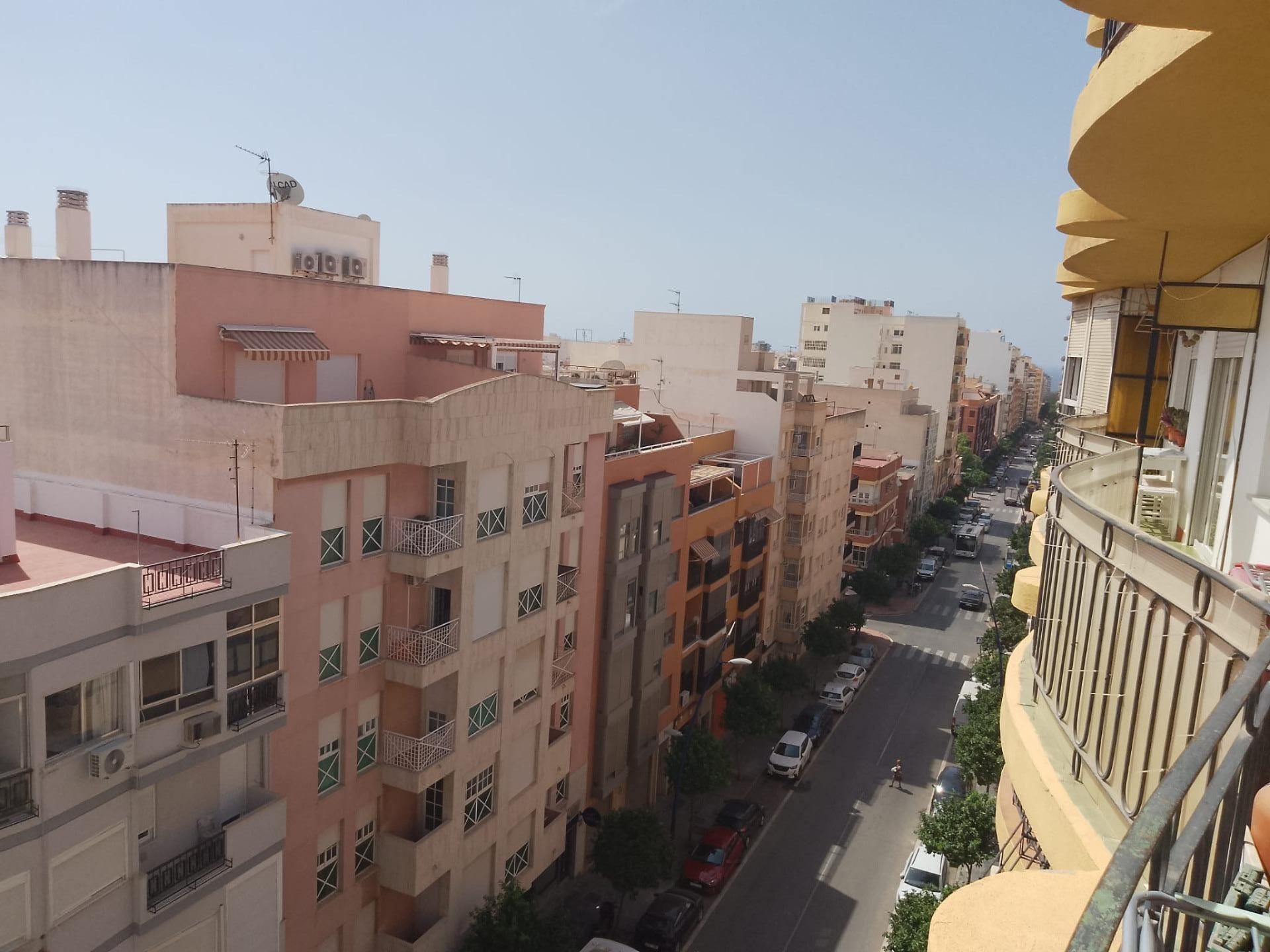 Exterior view of Flat for sale in  Almería Capital  with Air Conditioner, Terrace and Balcony