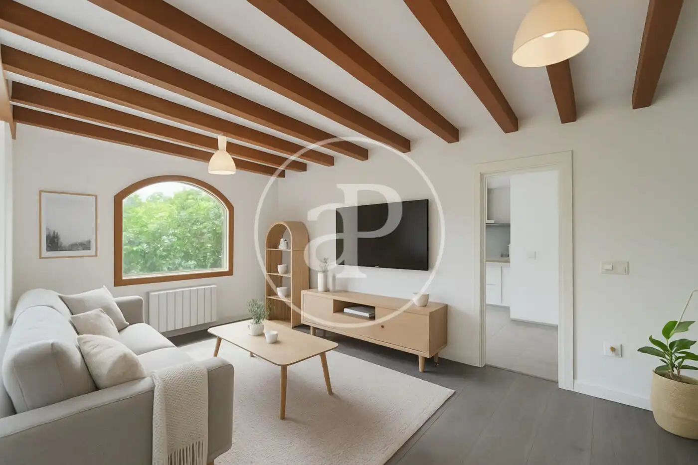 Living room of Houses for sale in Jávea / Xàbia  with Air Conditioner, Heating and Private garden