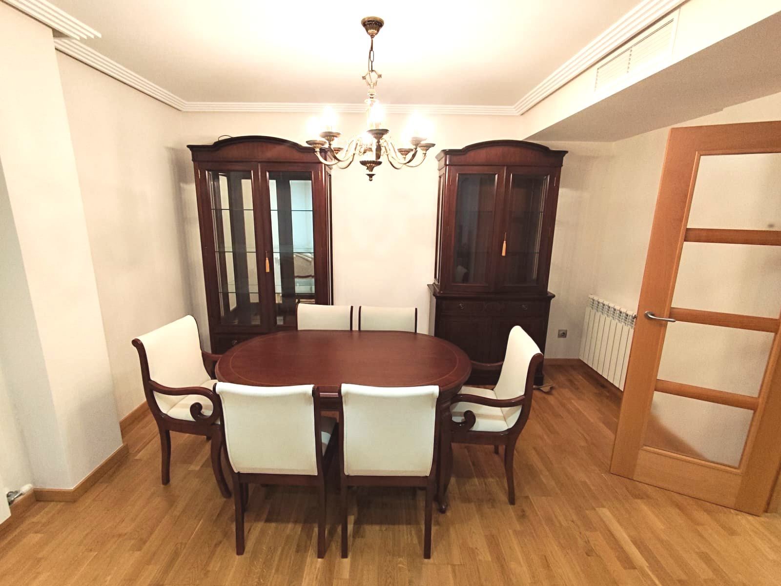 Dining room of Flat to rent in Barbastro  with Air Conditioner, Heating and Terrace