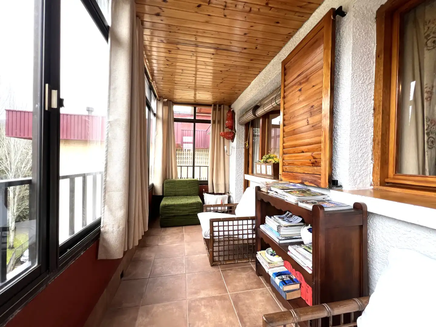 Living room of Attic for sale in Jaca  with Terrace and Community pool