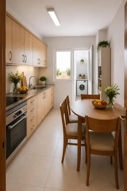 Cocina de Ático en venta en Eivissa con Calefacción, Terraza y Amueblado