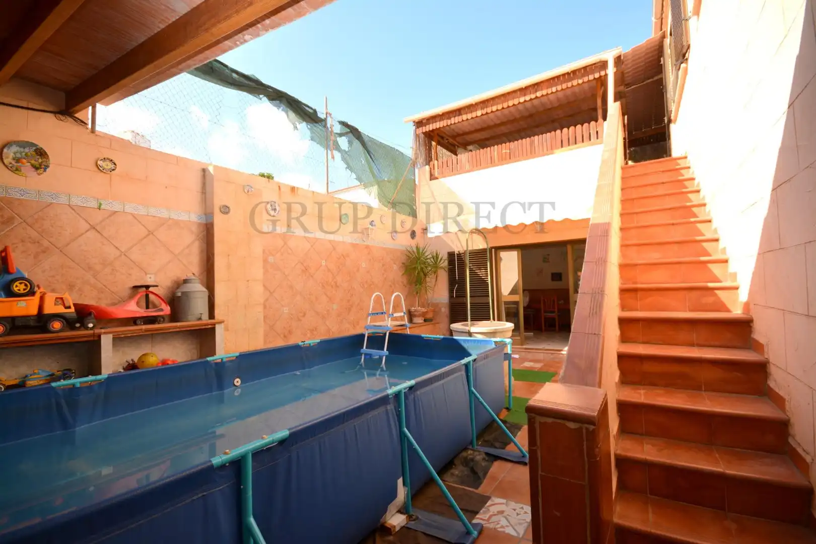 Piscina de Casa o xalet en venda en  Palma de Mallorca amb Calefacció, Jardí privat i Terrassa