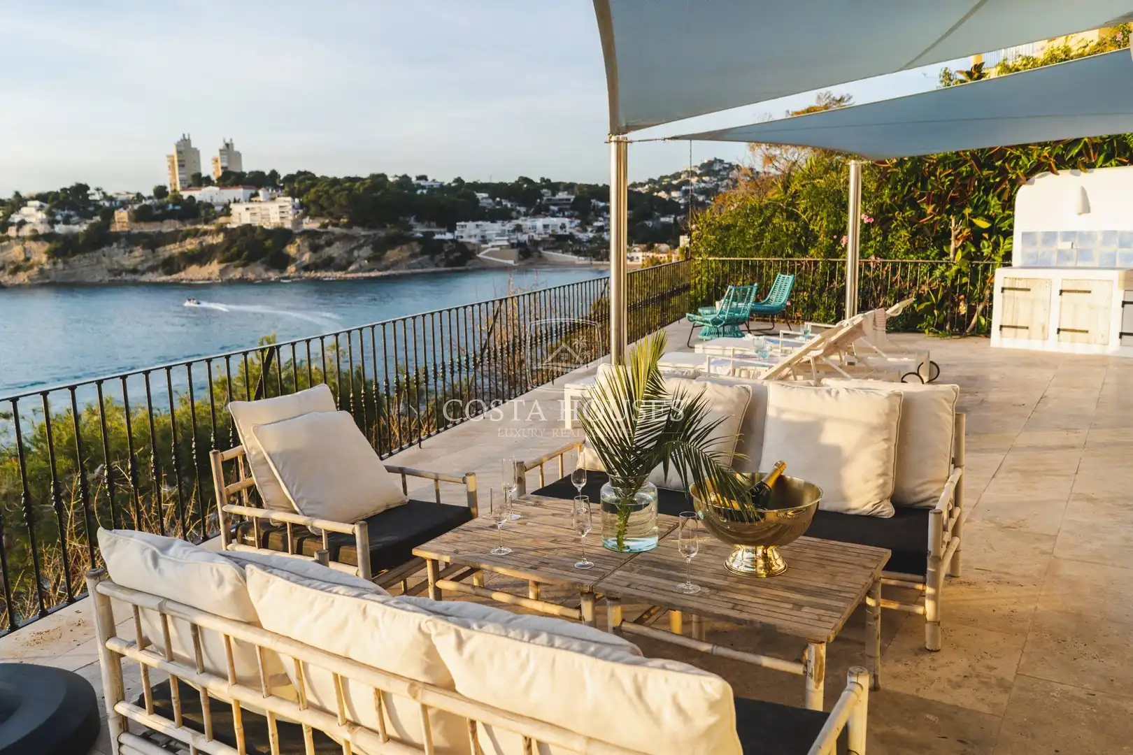 Terrace of Houses for sale in Moraira  with Air Conditioner, Private garden and Terrace
