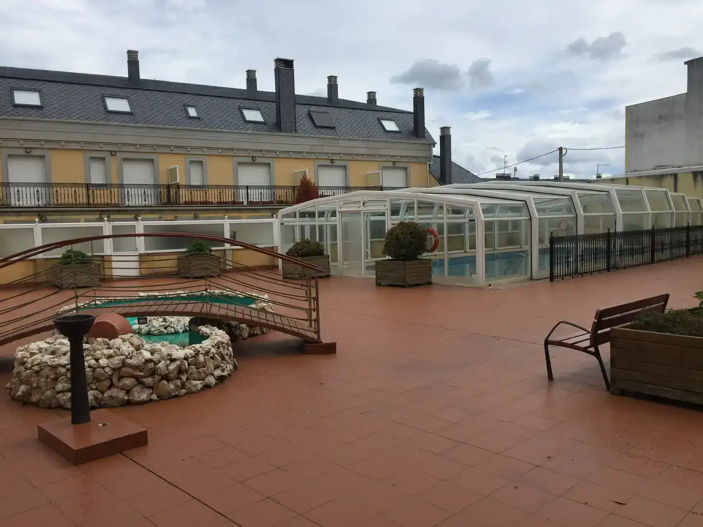 Terrasse von Wohnung zur Miete in Foz, Lugo