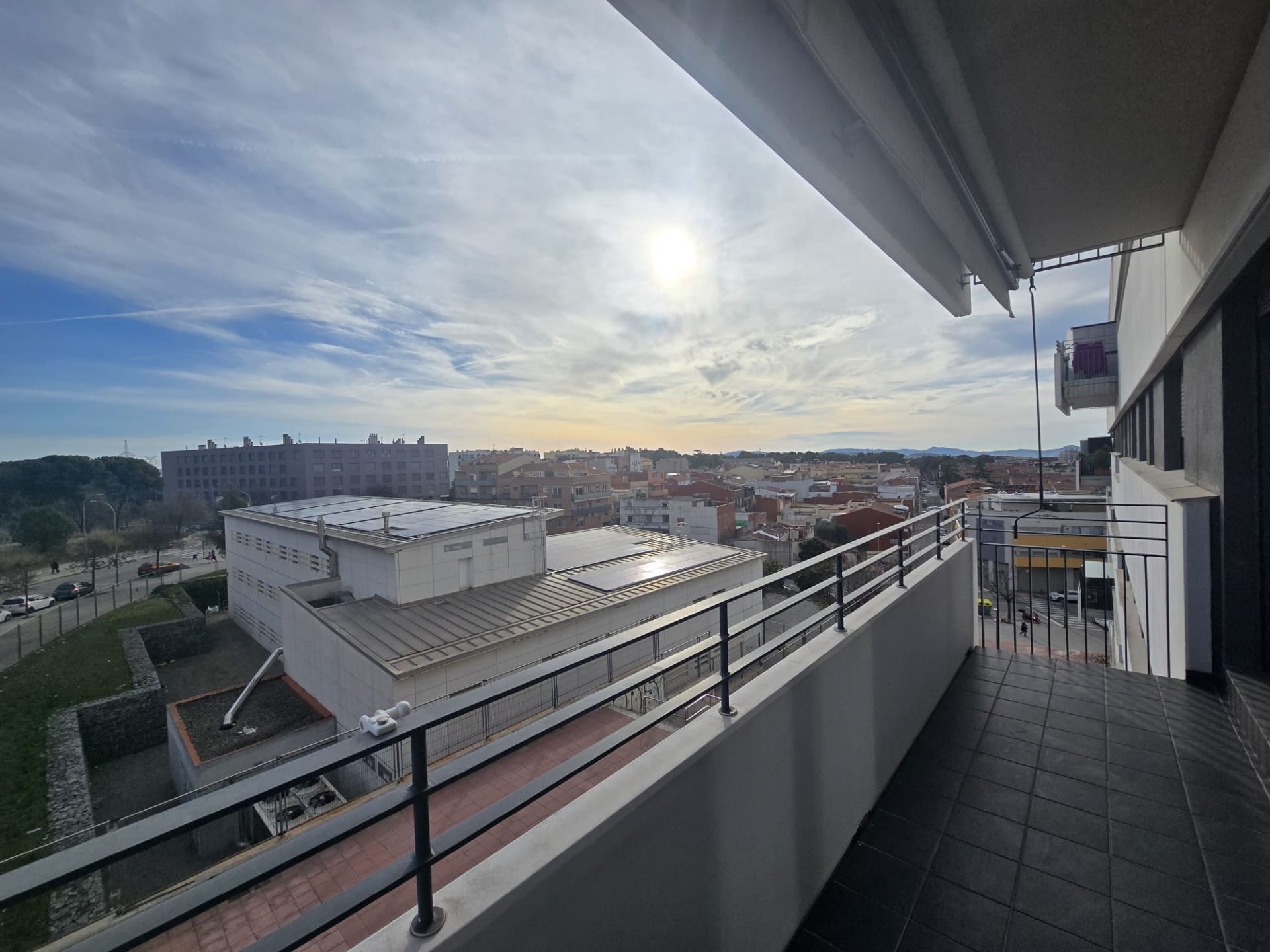Exterior view of Flat for sale in Terrassa  with Heating, Terrace and Community pool