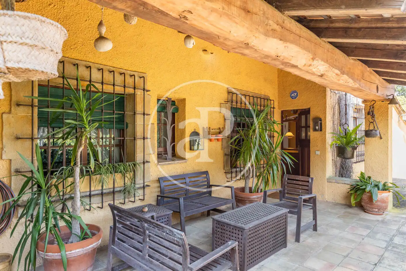 Terraza de Casa o chalet en venta en Vilanova del Vallès con Calefacción, Jardín privado y Terraza