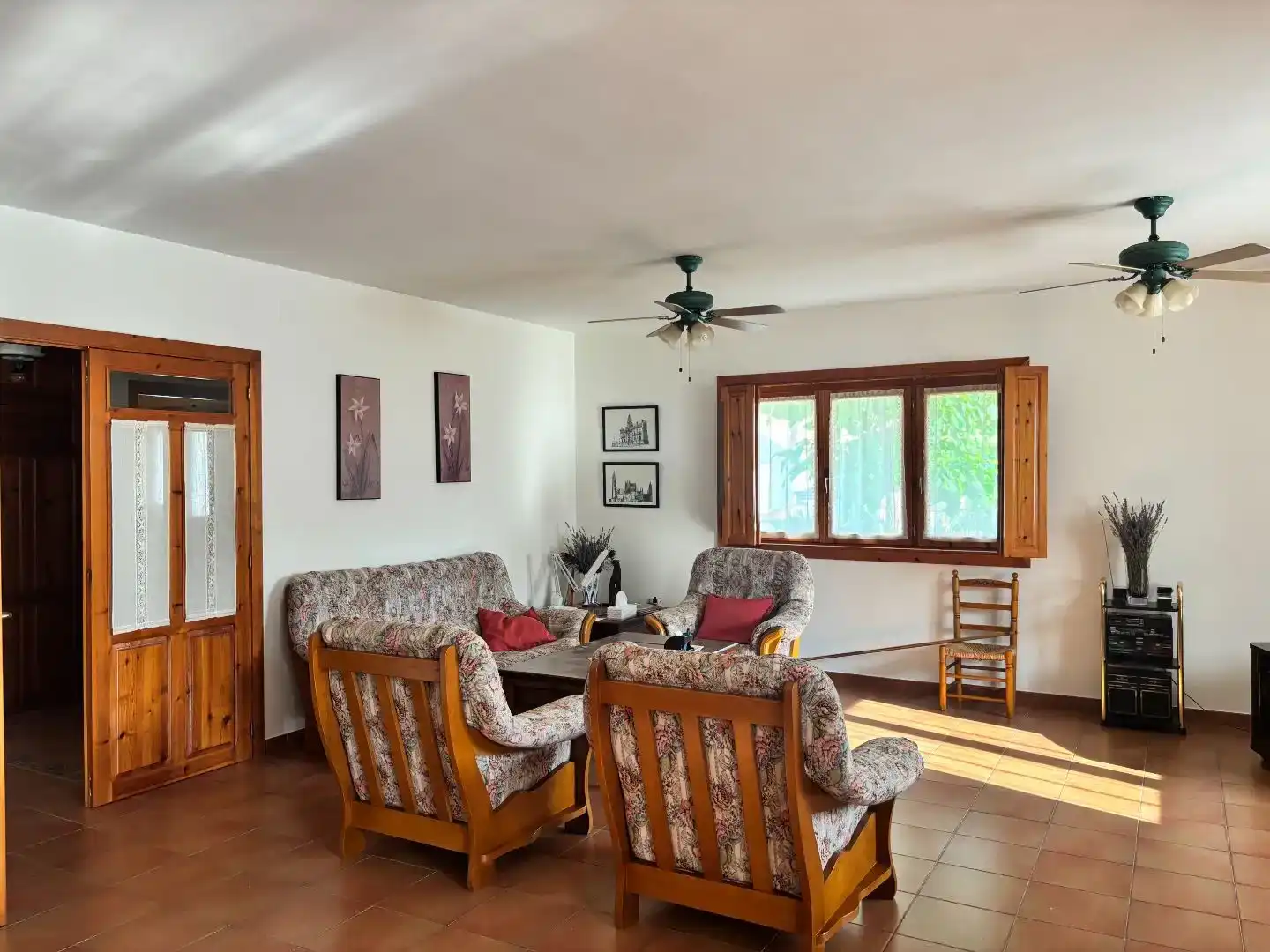 Sala de estar de Casa o chalet en venta en Mojados con Piscina