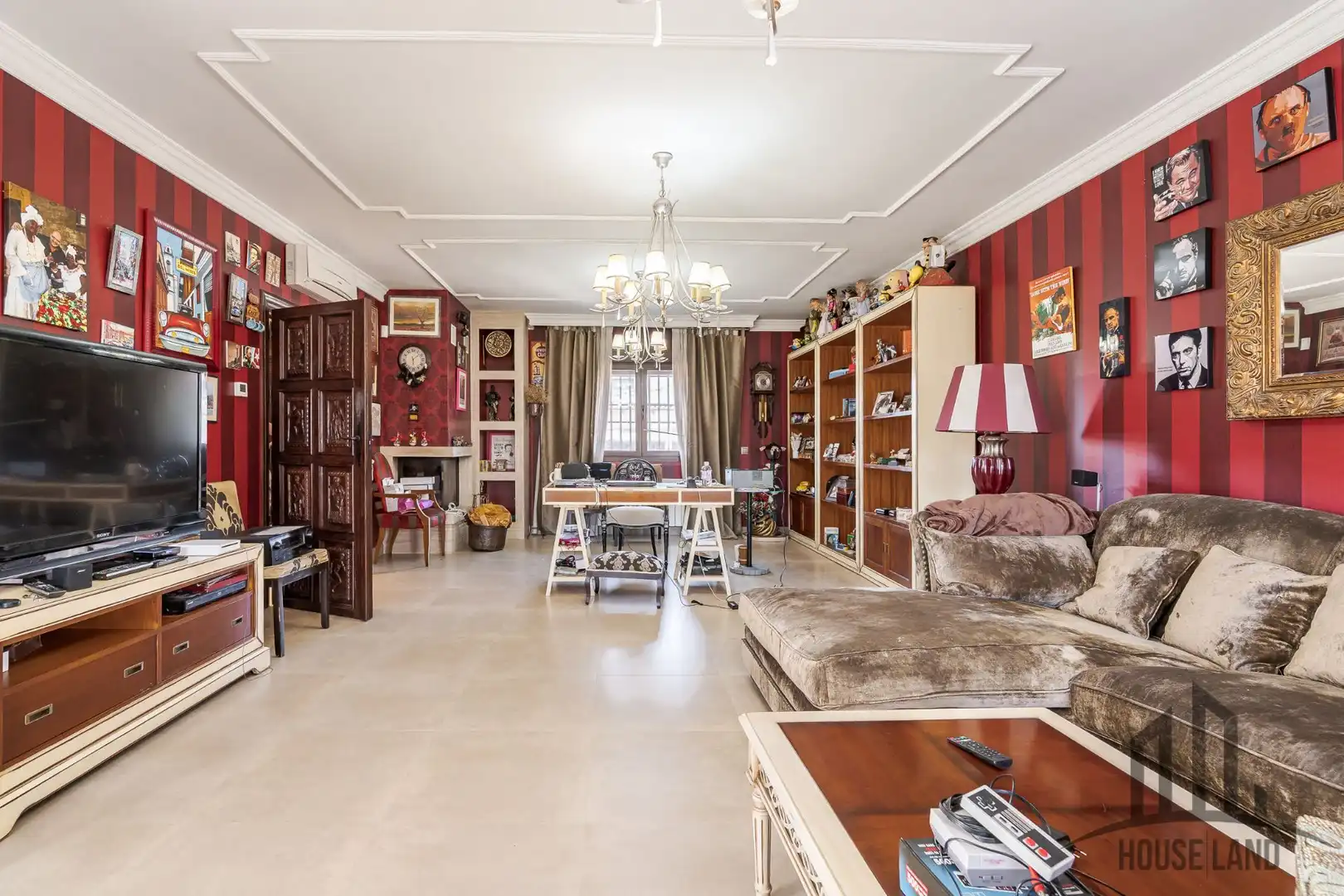 Sala de estar de Casa o chalet en venta en Valdetorres de Jarama con Aire acondicionado, Calefacción y Terraza